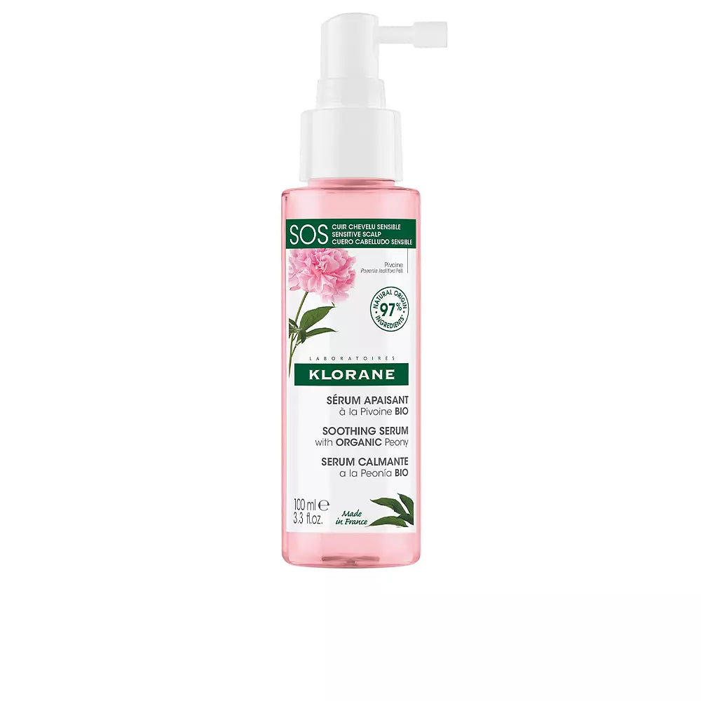 KLORANE-SOOTHING&ANTI-IRRITATION SOS sérum com peônia 65 ml-DrShampoo - Perfumaria e Cosmética