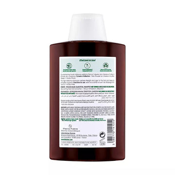 Shampoo FORTIFYING & STIMULATING com quinina orgânica e edelweiss Imagen secundaria del producto