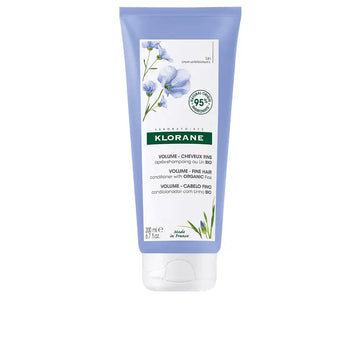 KLORANE-VOLUME condicionador com fibra de linho 200 ml-DrShampoo - Perfumaria e Cosmética Imagem principal do produto