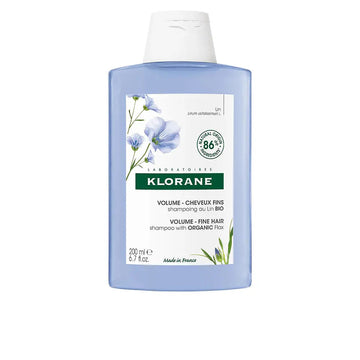 KLORANE-VOLUME shampoo de linho orgânico 200 ml-DrShampoo - Perfumaria e Cosmética Imagem principal do produto