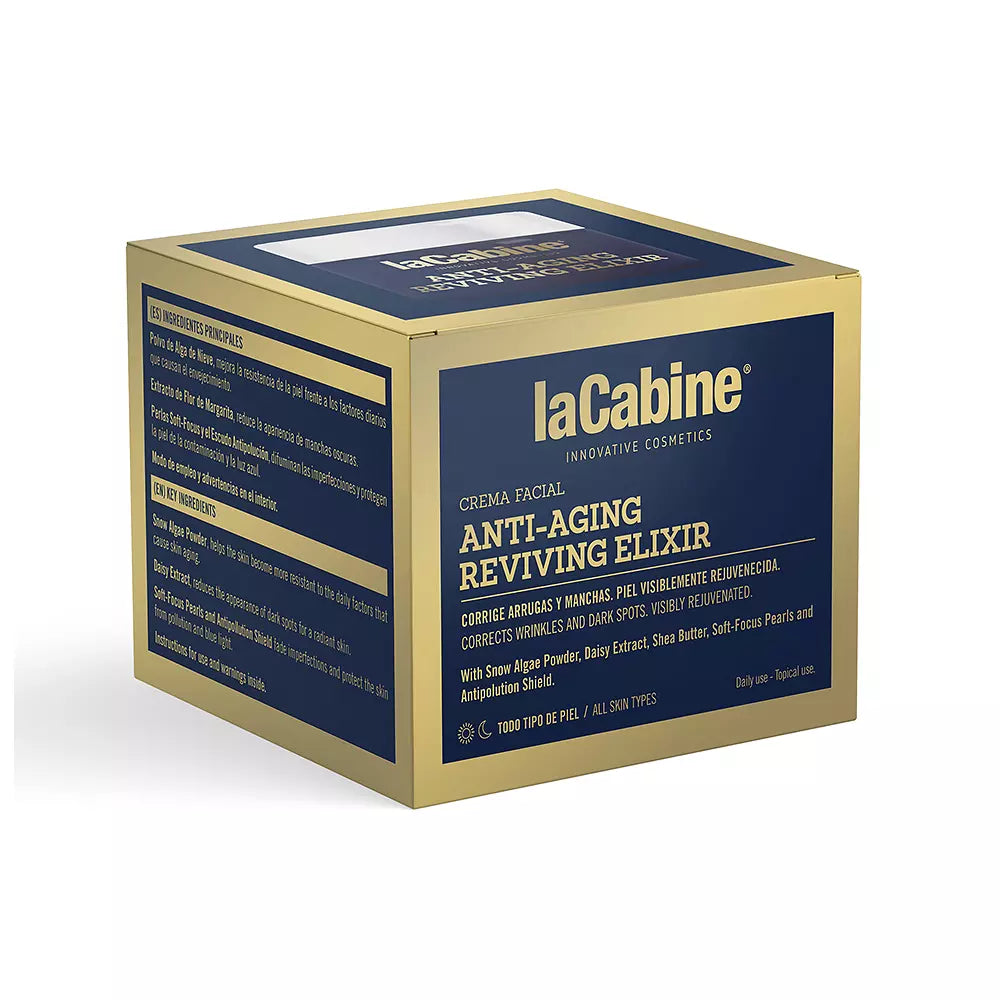 LA CABINE-ANTI AGING REVIVING ELIXIR creme 50 ml-DrShampoo - Perfumaria e Cosmética