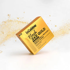 LA CABINE-Ampolas de edição limitada 24K GOLD FLASH 10 x 2 ml.-DrShampoo - Perfumaria e Cosmética