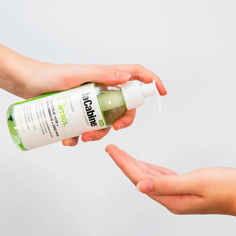 LA CABINE-OIL CONTROL limpeza facial 250 ml.-DrShampoo - Perfumaria e Cosmética