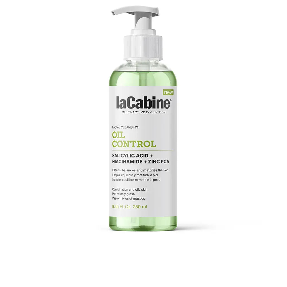 LA CABINE-OIL CONTROL limpeza facial 250 ml.-DrShampoo - Perfumaria e Cosmética