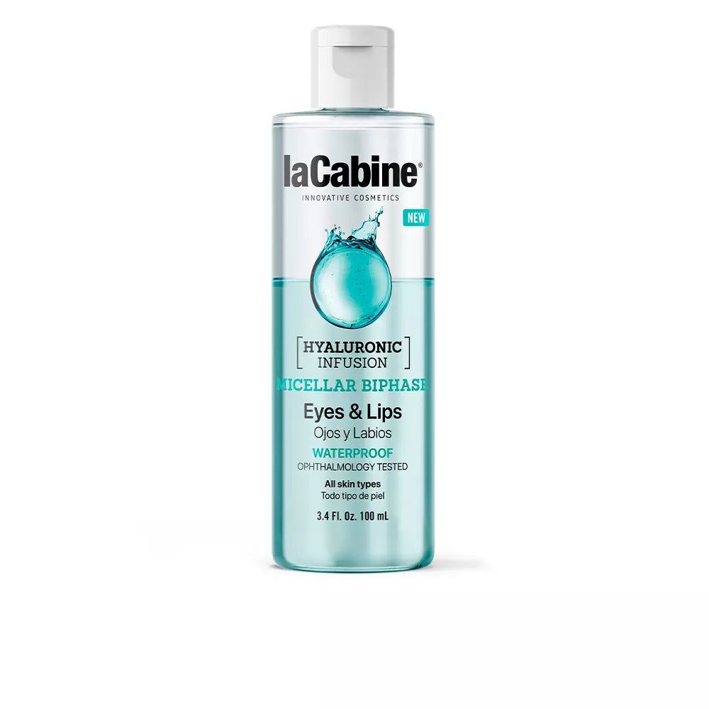 LA CABINE-PERFECT CLEAN BIPHASSE desmaquilhante de olhos 100 ml-DrShampoo - Perfumaria e Cosmética