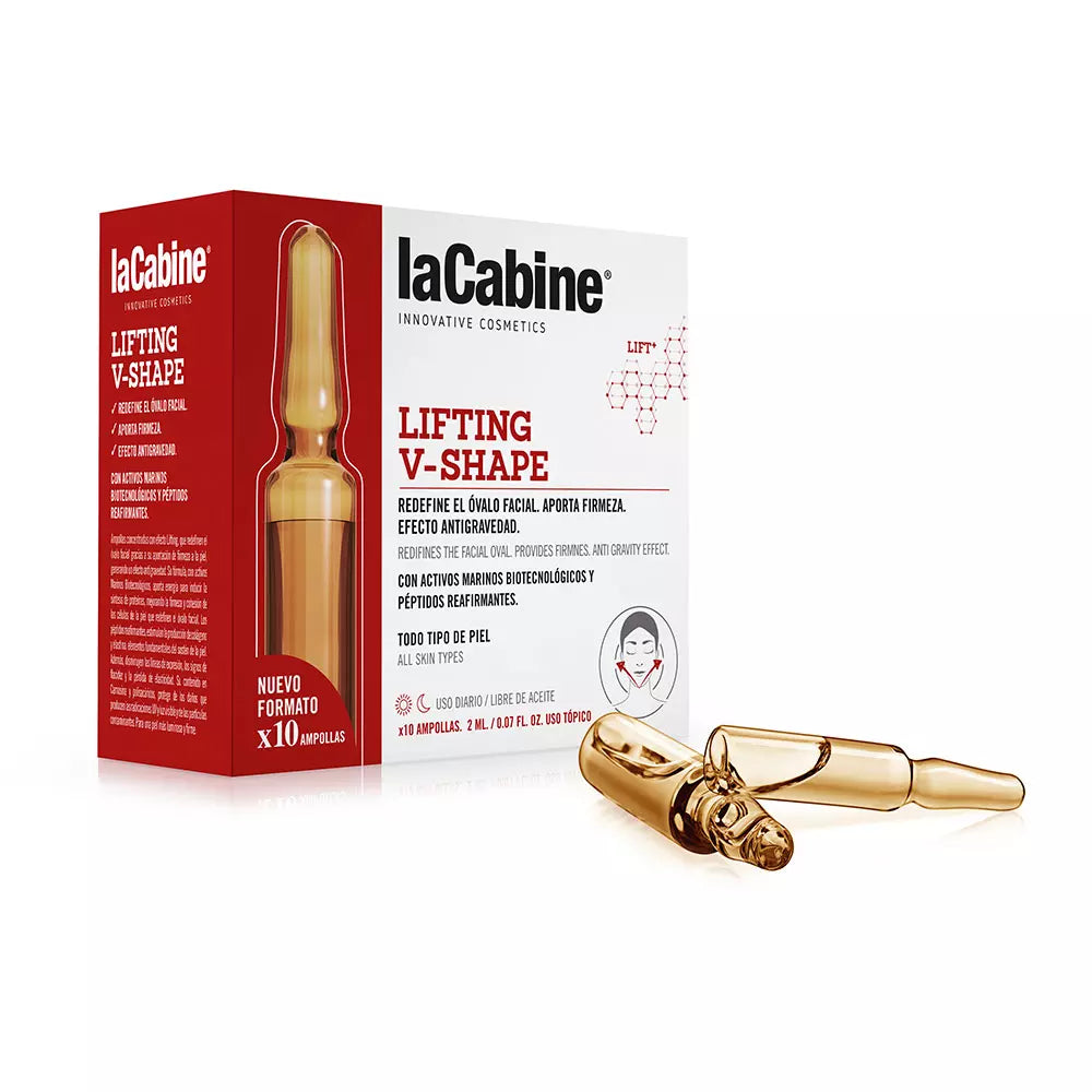 LA CABINE-ampolas LIFTING V-SHAPE 10 x 2 ml-DrShampoo - Perfumaria e Cosmética