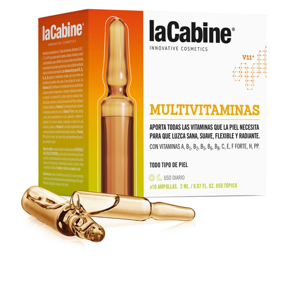 LA CABINE-ampolas MULTI VITAMINAS 10 x 2 ml-DrShampoo - Perfumaria e Cosmética