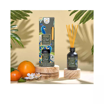 LA CASA DE LOS AROMAS-Ambientador mikado Real Attractive âmbar laranja 100 ml-DrShampoo - Perfumaria e Cosmética Imagem principal do produto