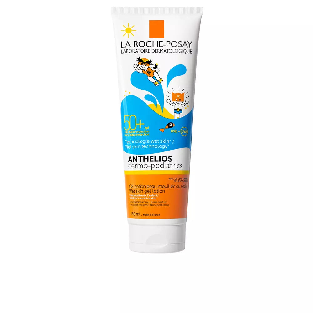 LA ROCHE POSAY-ANTHELIOS DERMO-PEDIATRICS loção em gel para pele molhada SPF50+ 250 ml-DrShampoo - Perfumaria e Cosmética Imagem principal do produto