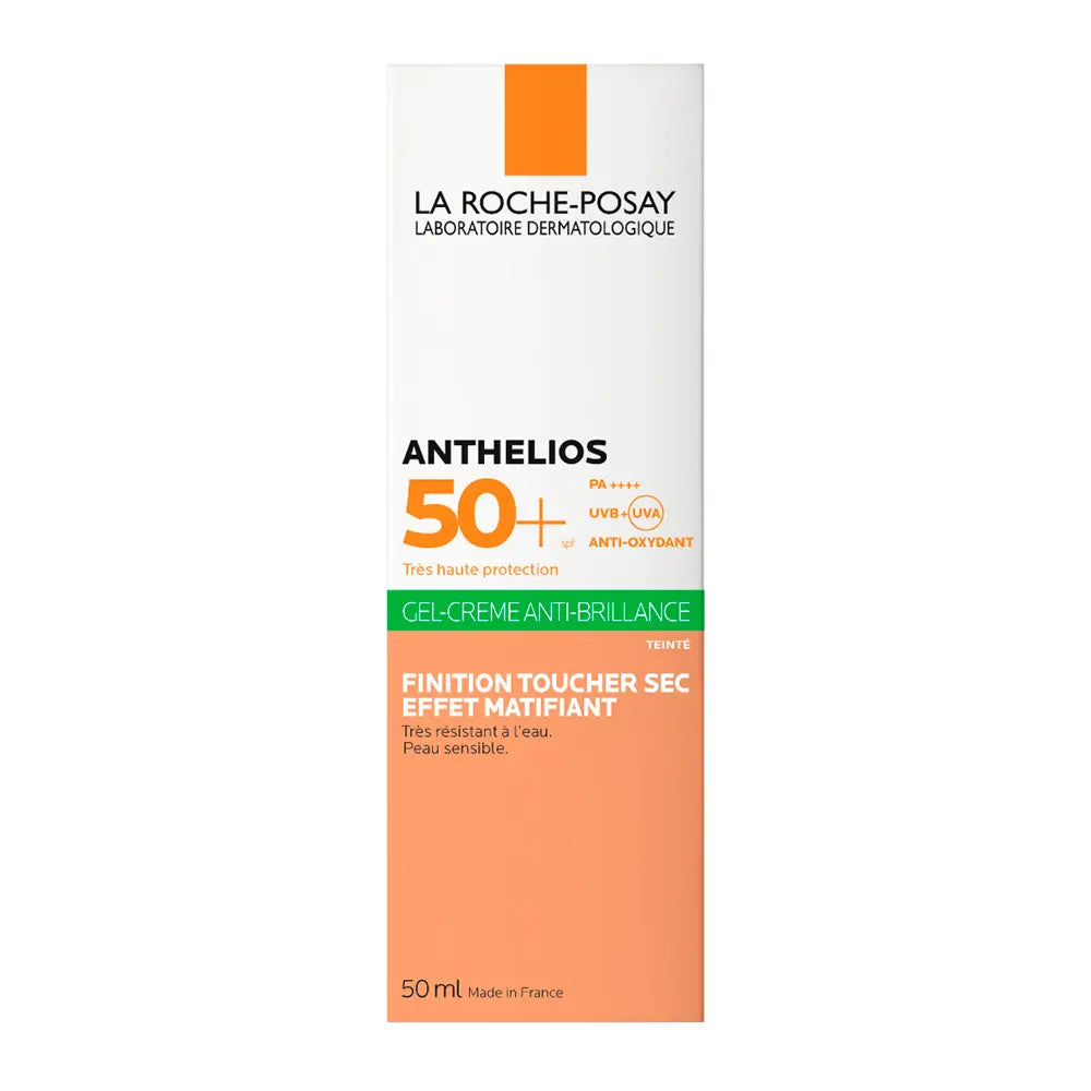 LA ROCHE POSAY-ANTHELIOS UV-MUNE 400 OIL CONTROL GEL-CREME com cor, protetor solar SPF50+ 50 ml-DrShampoo - Perfumaria e Cosmética