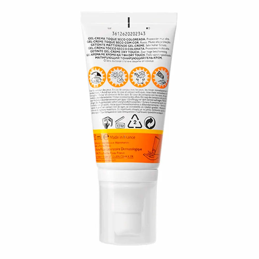 LA ROCHE POSAY-ANTHELIOS UV-MUNE 400 OIL CONTROL GEL-CREME com cor, protetor solar SPF50+ 50 ml-DrShampoo - Perfumaria e Cosmética