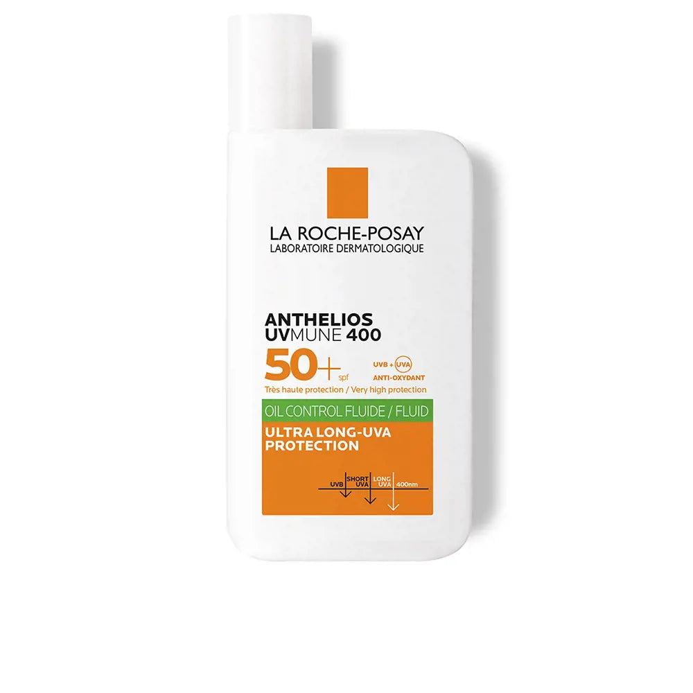 LA ROCHE POSAY-ANTHELIOS UV-MUNE 400 fluido de controle de óleo FPS50+ 50 ml.-DrShampoo - Perfumaria e Cosmética