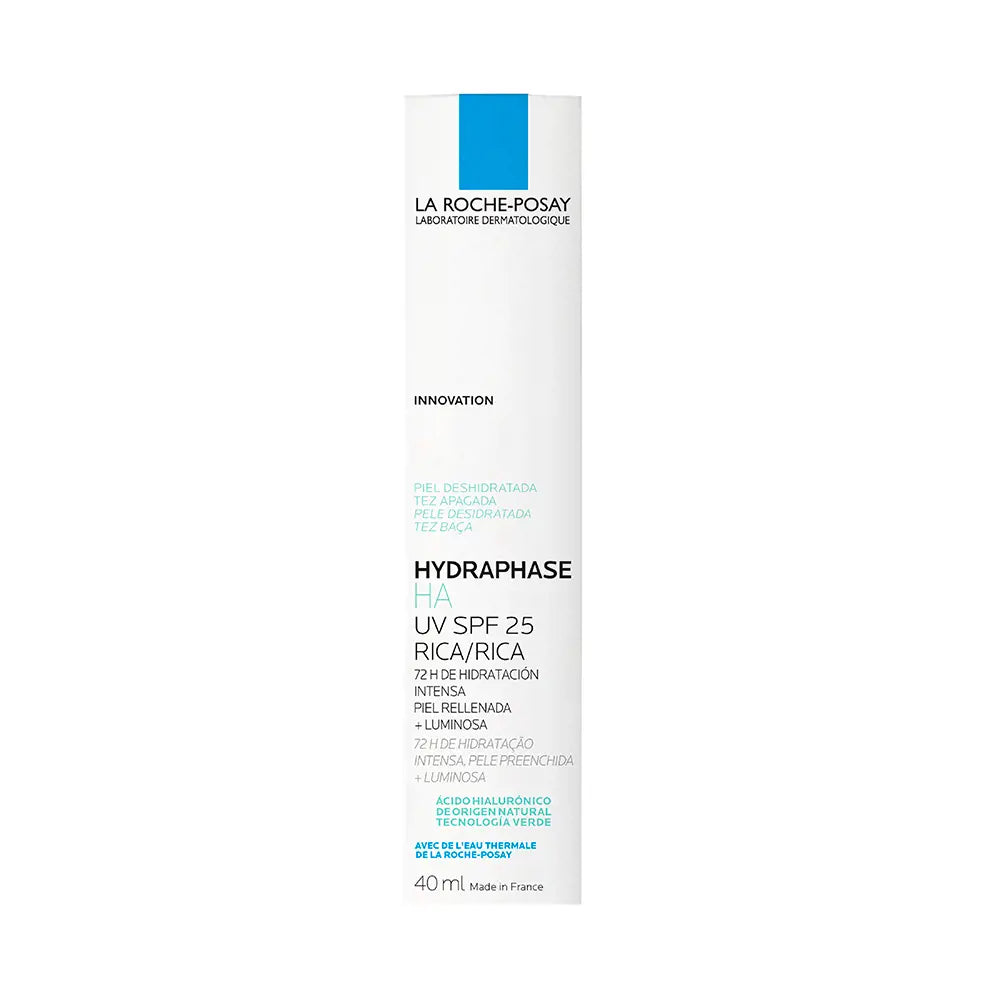 LA ROCHE POSAY-HYDRAPHASE HA UV Rico FPS25 40 ml-DrShampoo - Perfumaria e Cosmética