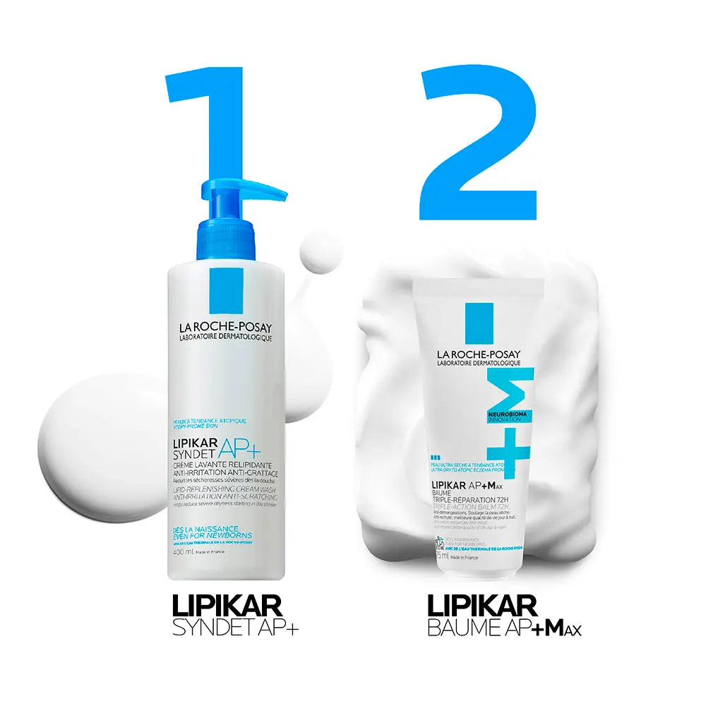 LA ROCHE POSAY-LIPIKAR AP+ MAX bálsamo triplo reparador 72H 75 ml.-DrShampoo - Perfumaria e Cosmética