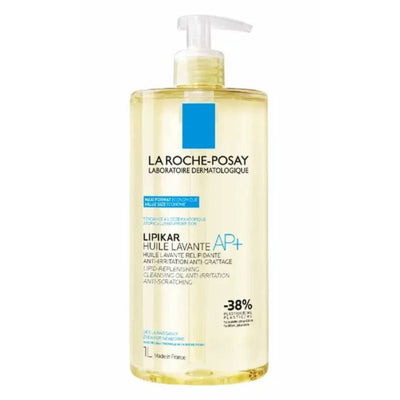 LA ROCHE POSAY-LIPIKAR AP+ óleo de limpeza relipidante 1000 ml.-DrShampoo - Perfumaria e Cosmética