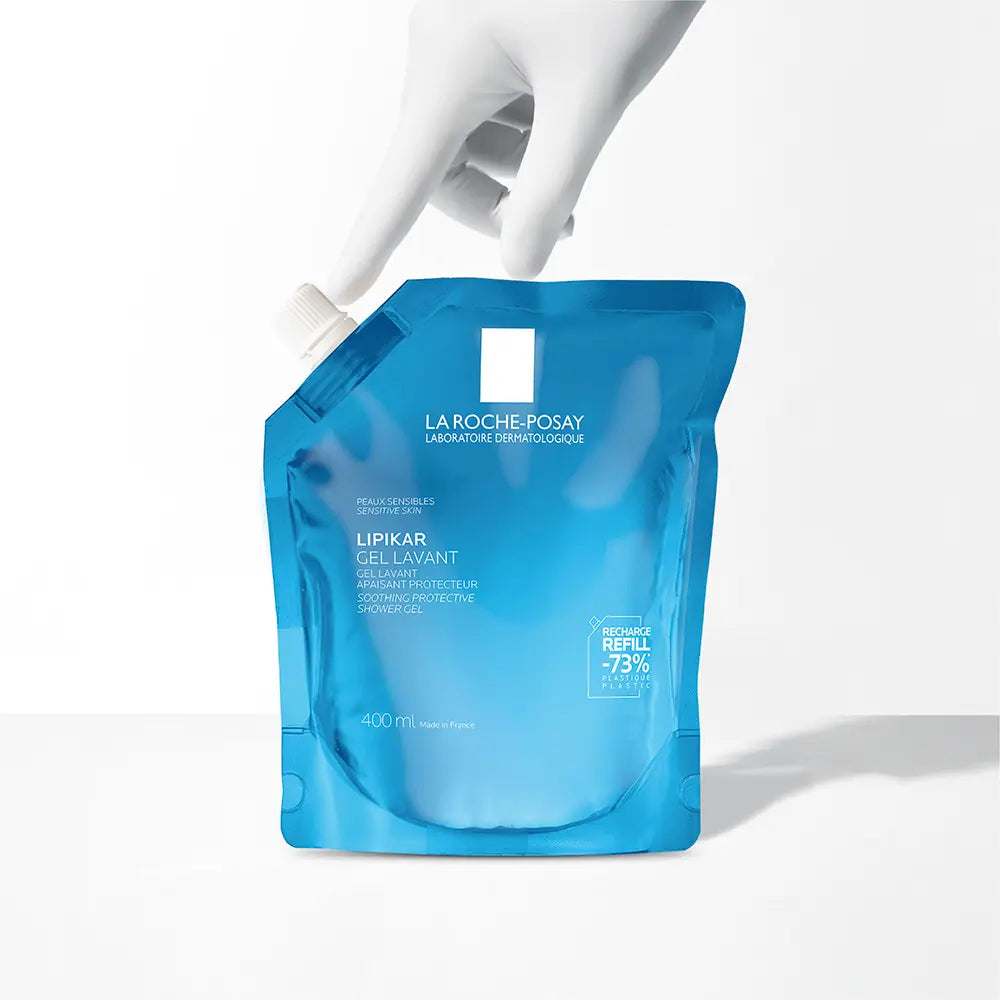 LA ROCHE POSAY-LIPIKAR Gel de Duche Fisiológico Recarga 400 ml-DrShampoo - Perfumaria e Cosmética