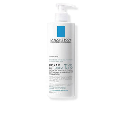 LA ROCHE POSAY-LIPIKAR LAIT UREA 10+ loção corporal 400 ml-DrShampoo - Perfumaria e Cosmética