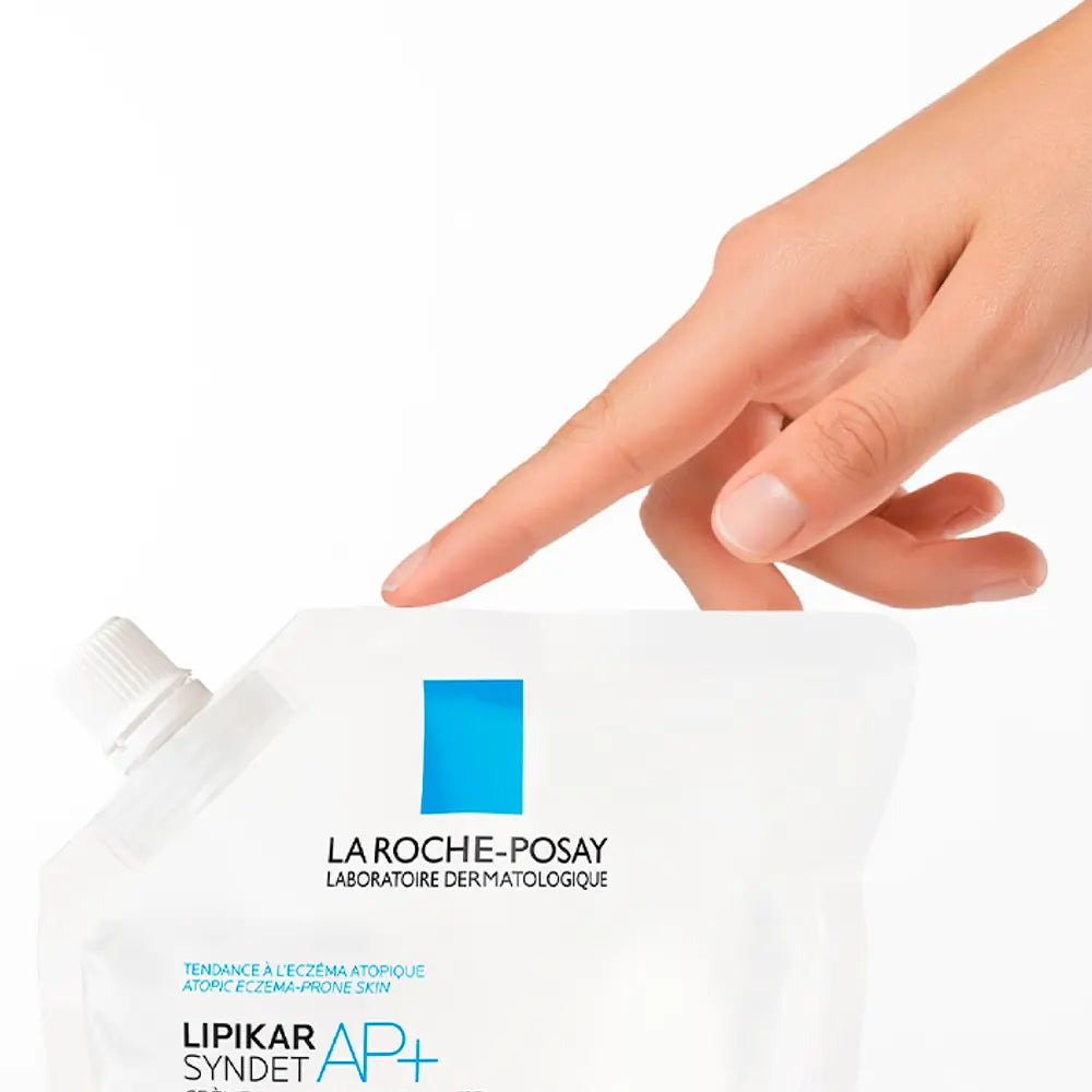 LA ROCHE POSAY-LIPIKAR SYNDET AP+ Creme de Duche Relipidante e Anti-Irritação para Pele Atópica-DrShampoo - Perfumaria e Cosmética