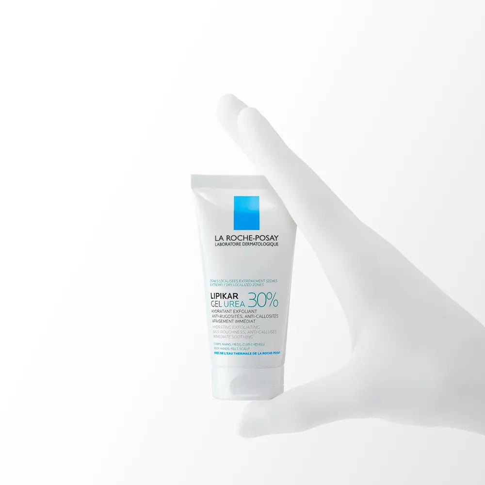 LA ROCHE POSAY-LIPIKAR gel com ureia 30%, ideal para zonas secas e ásperas 50 ml-DrShampoo - Perfumaria e Cosmética