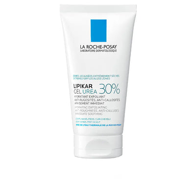LA ROCHE POSAY-LIPIKAR gel com ureia 30%, ideal para zonas secas e ásperas 50 ml-DrShampoo - Perfumaria e Cosmética