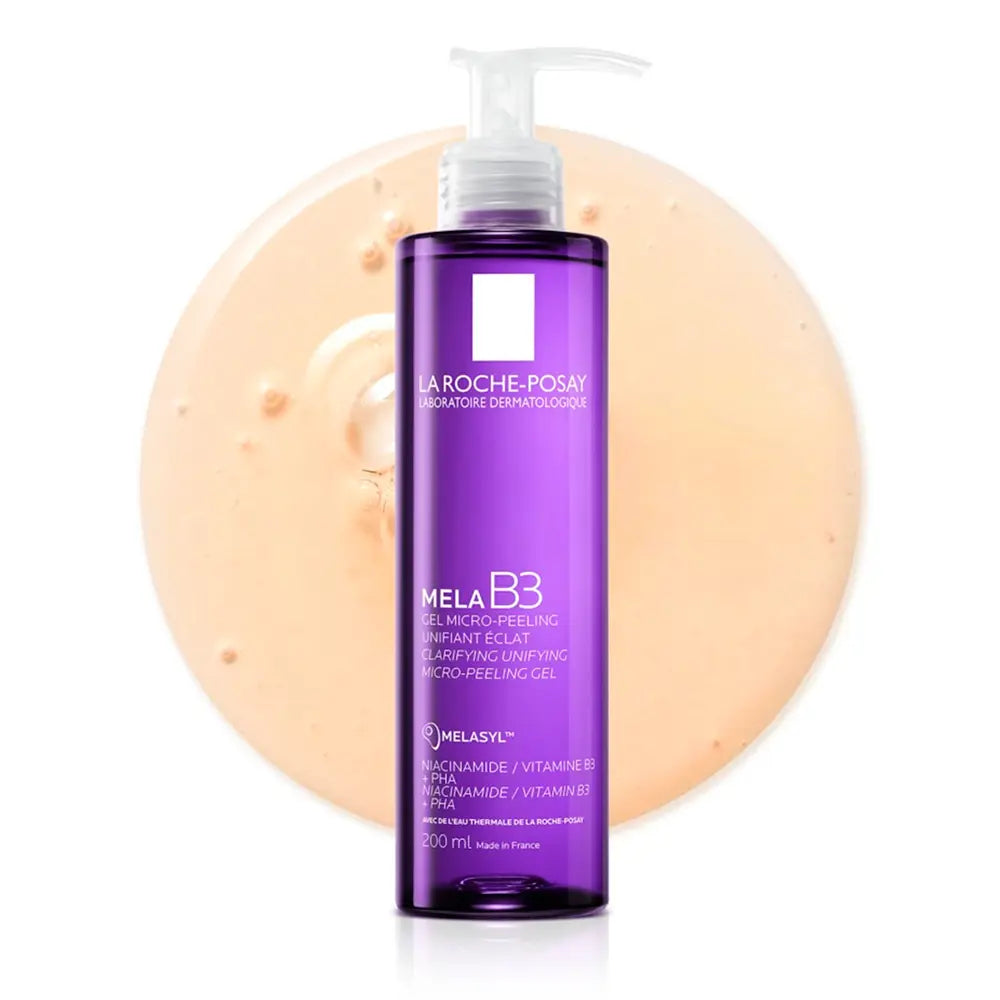 LA ROCHE POSAY-MELA B3 Gel Micropeeling Antimanchas Clarificante 200 ml-DrShampoo - Perfumaria e Cosmética
