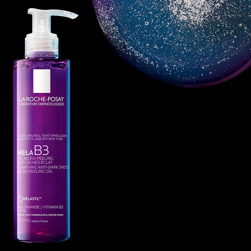 LA ROCHE POSAY-MELA B3 Gel Micropeeling Antimanchas Clarificante 200 ml-DrShampoo - Perfumaria e Cosmética