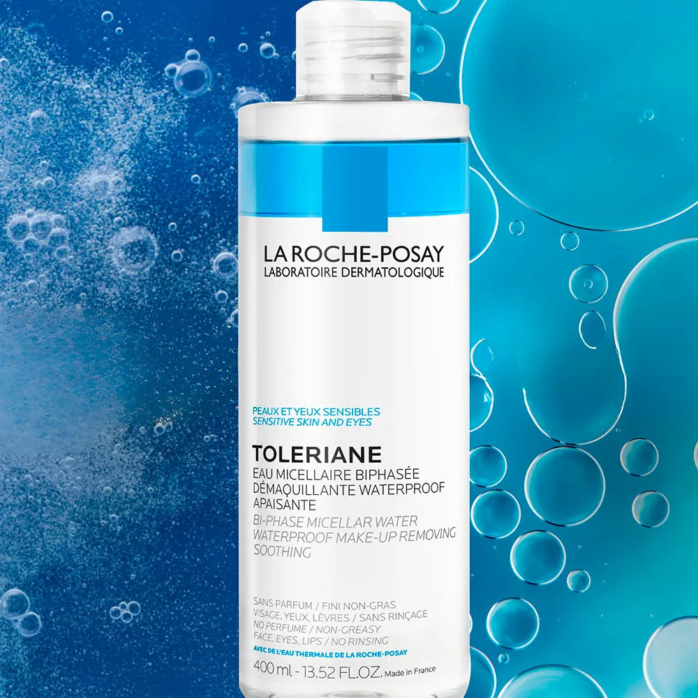 LA ROCHE POSAY-PHYSIOLOGYQUE Água Micelar em Óleo Tudo em Um: Desmaquilha, Limpa, Acalma e Antipoluição 400 ml-DrShampoo - Perfumaria e Cosmética