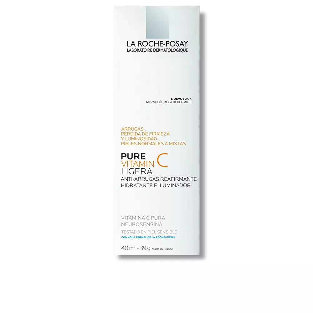 LA ROCHE POSAY-REDERMIC C Cuidado Preenchedor Antienvelhecimento com Mistura de Ervilhas 40 ml-DrShampoo - Perfumaria e Cosmética