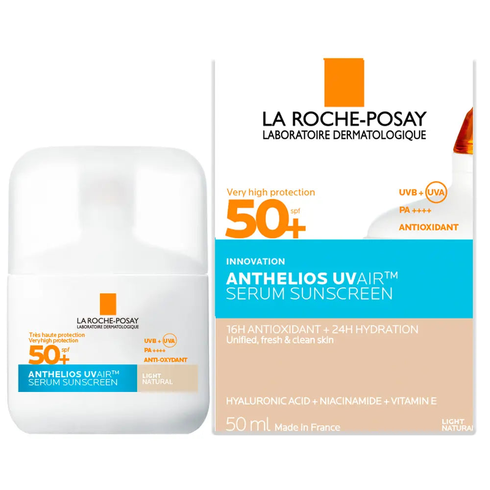 LA ROCHE POSAY-Sérum Protetor Solar com Cor ANTHELIOS UVAIR Claro 50 ml-DrShampoo - Perfumaria e Cosmética
