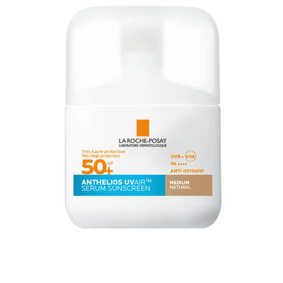 LA ROCHE POSAY-Sérum Protetor Solar com Cor ANTHELIOS UVAIR Médio 50 ml-DrShampoo - Perfumaria e Cosmética