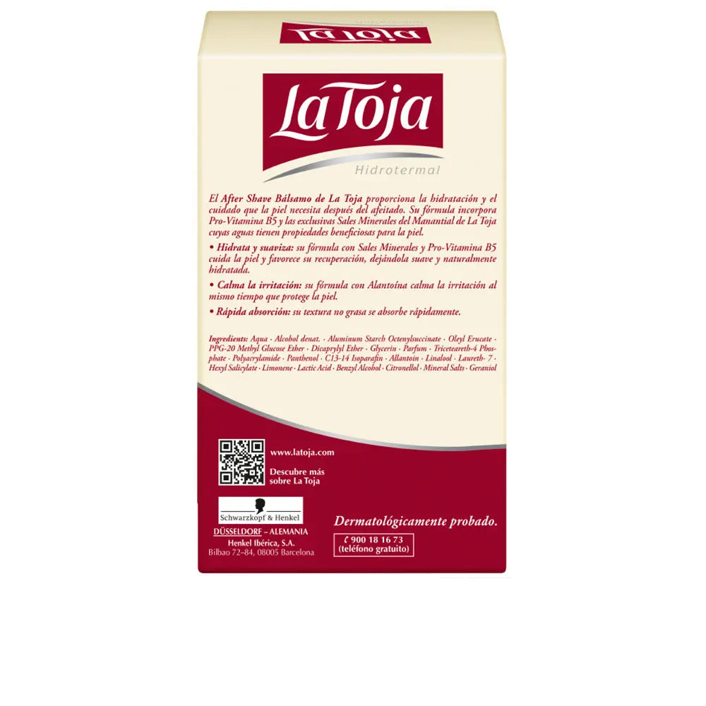 LA TOJA-HIDROTERMAL bálsamo pós-barba clássico 100 ml-DrShampoo - Perfumaria e Cosmética