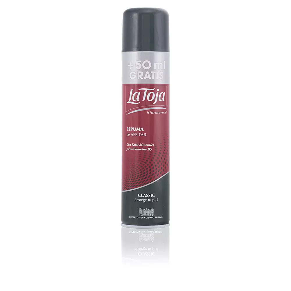 LA TOJA-HIDROTERMAL classic spray de espuma de barbear 250+50 ml-DrShampoo - Perfumaria e Cosmética