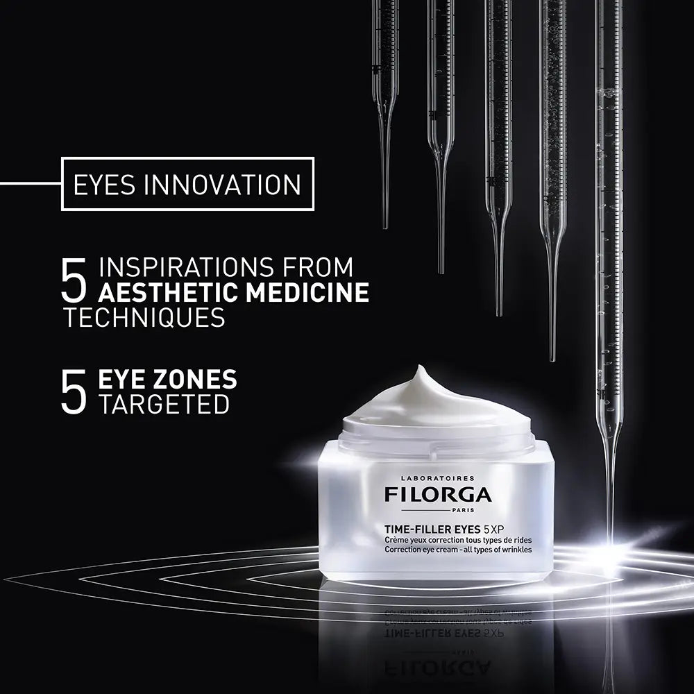 LABORATOIRES FILORGA-TIME-FILLER EYES creme corretor de olhos absoluto 15 ml-DrShampoo - Perfumaria e Cosmética
