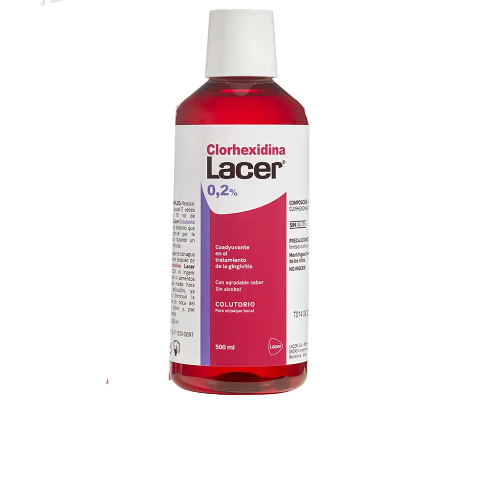 LACER-Boca de CLORHEXIDINA 0,2% 500 ml.-DrShampoo - Perfumaria e Cosmética