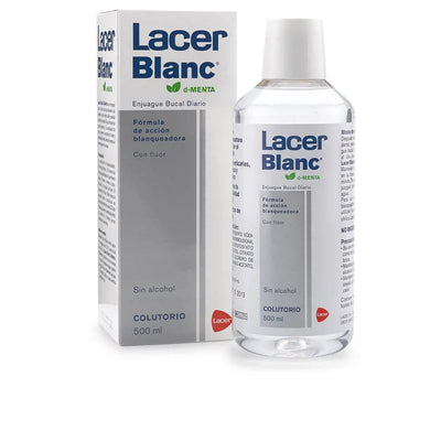 LACER-Colutório Menta Blanc 500 ml-DrShampoo - Perfumaria e Cosmética