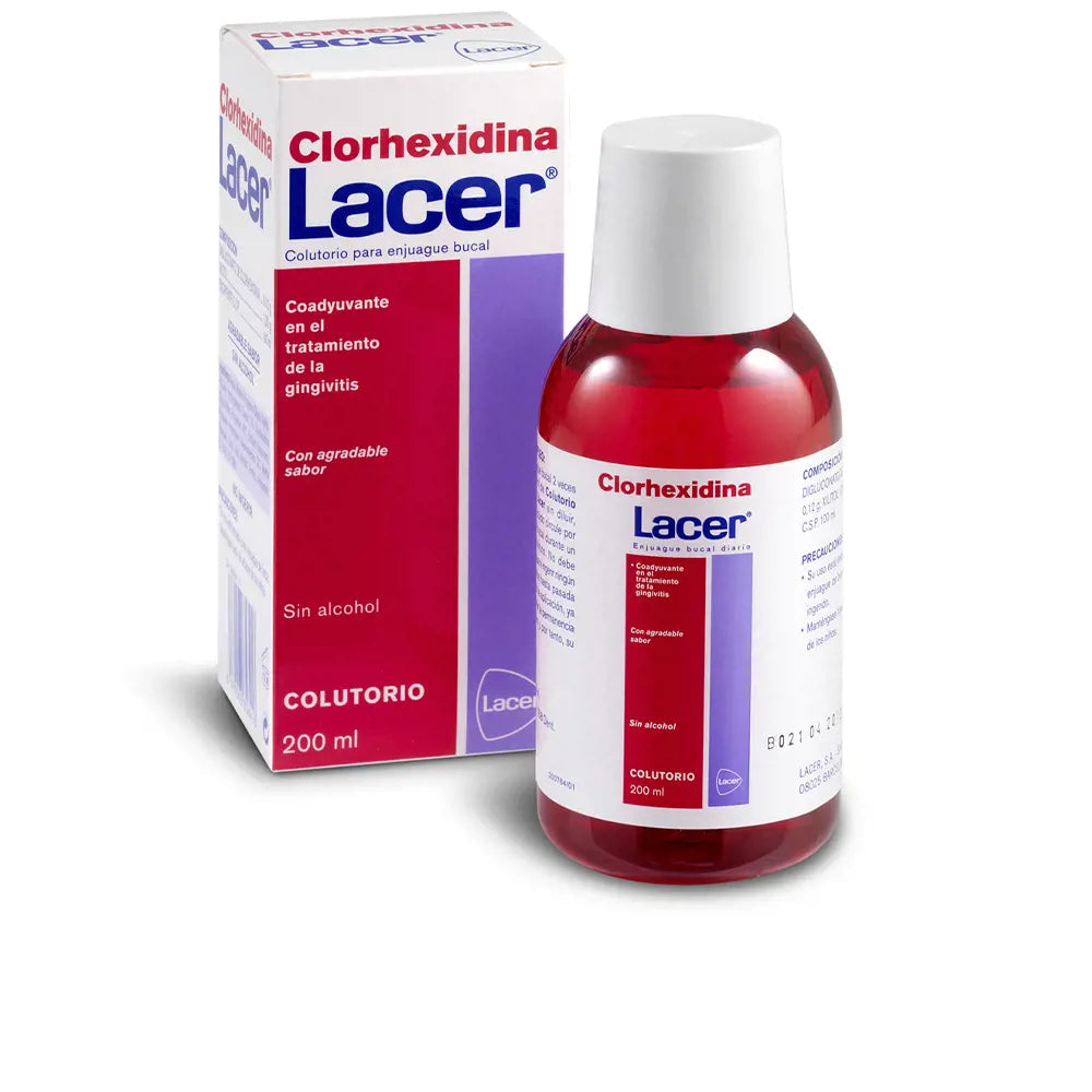 LACER-Colutório de clorexidina 200 ml-DrShampoo - Perfumaria e Cosmética