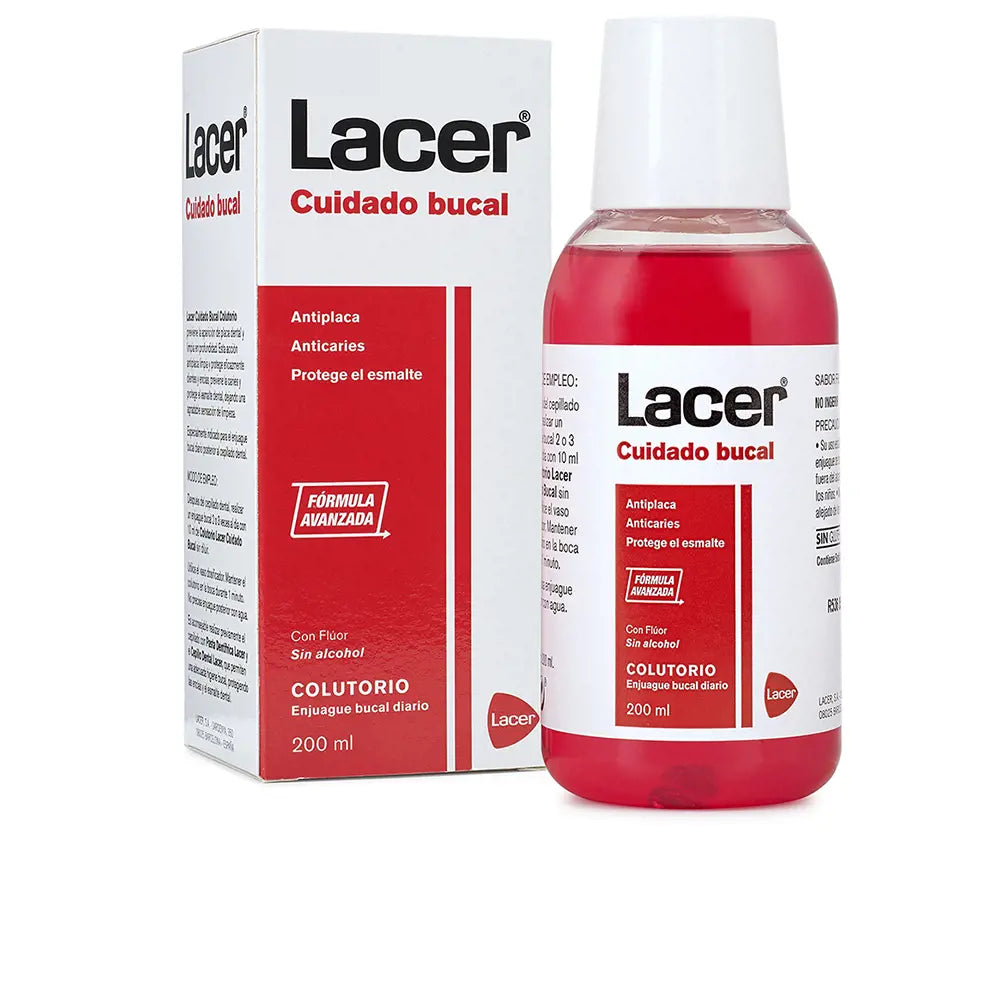 LACER-Enxaguante bucal diário 200 ml-DrShampoo - Perfumaria e Cosmética