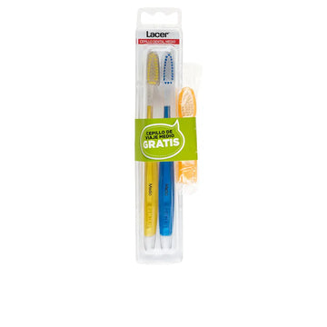 LACER-Escova de dentes Medium Technic 2 unidades-DrShampoo - Perfumaria e Cosmética Main image