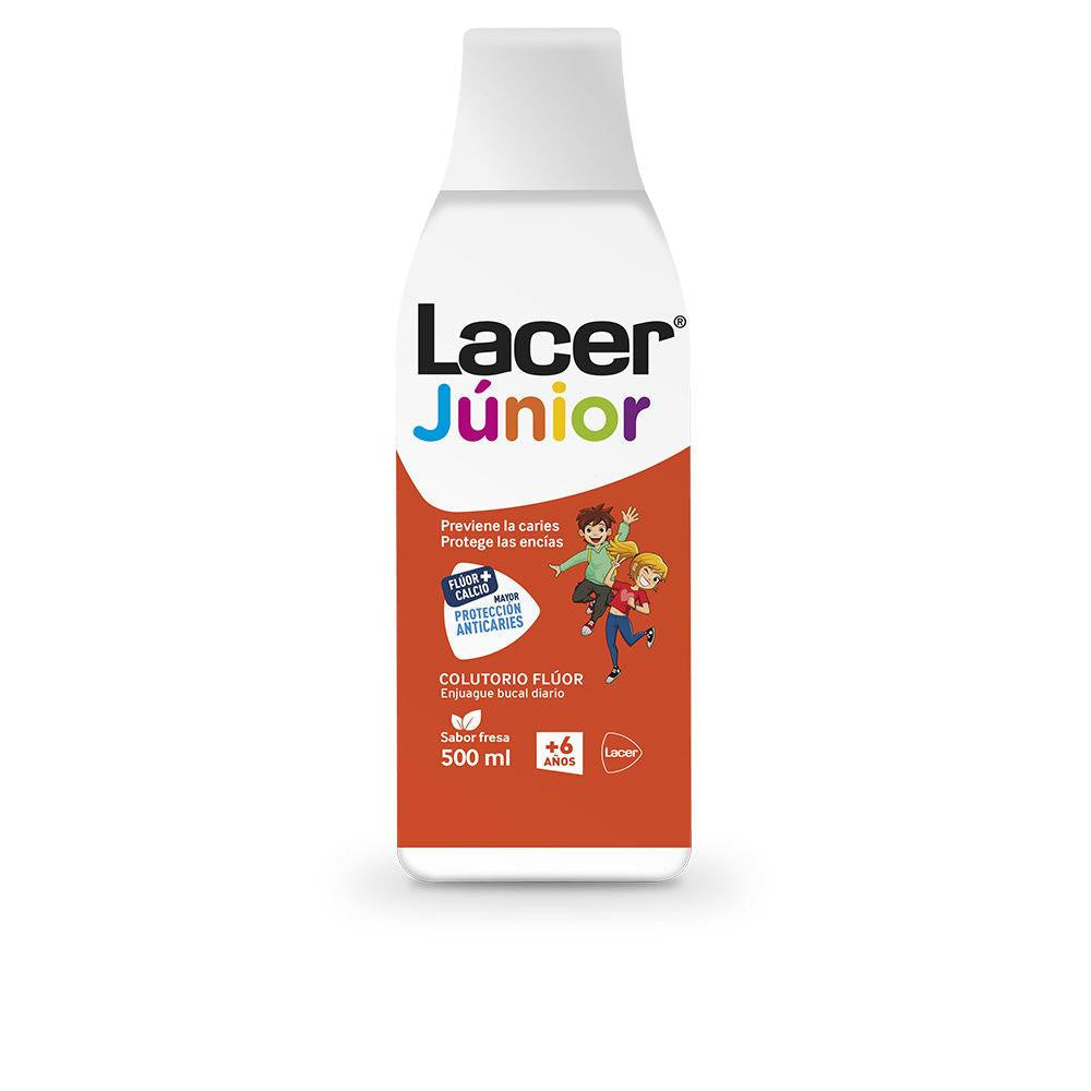 LACER-FLUOR daily mouthwash strawberry 0.05% 500 ml-DrShampoo - Perfumaria e Cosmética