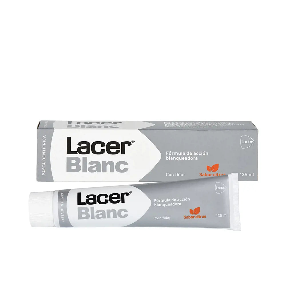 LACER-LACERBLANC creme dental cítrico 125 ml-DrShampoo - Perfumaria e Cosmética