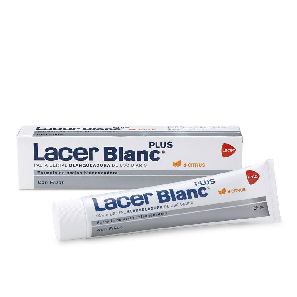 LACER-LACERBLANC creme dental cítrico 125 ml-DrShampoo - Perfumaria e Cosmética