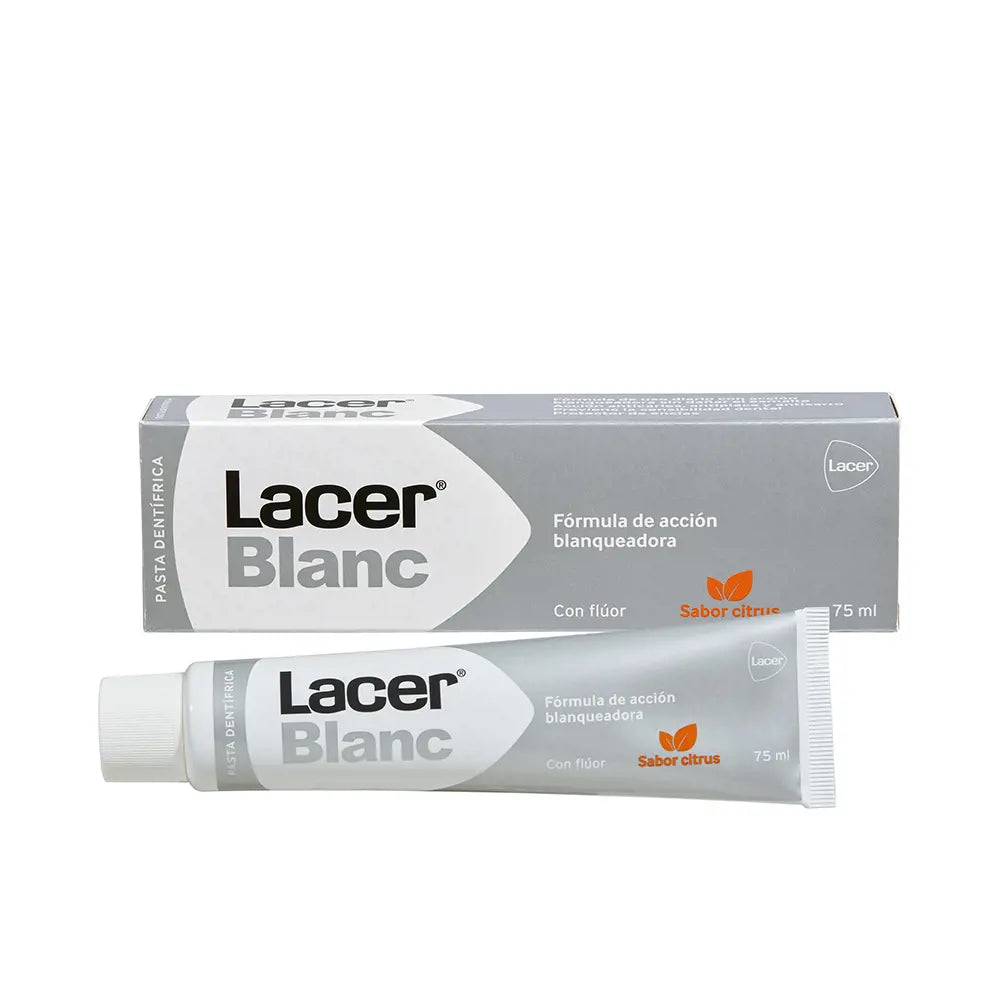 LACER-LACERBLANC creme dental cítrico 75 ml-DrShampoo - Perfumaria e Cosmética
