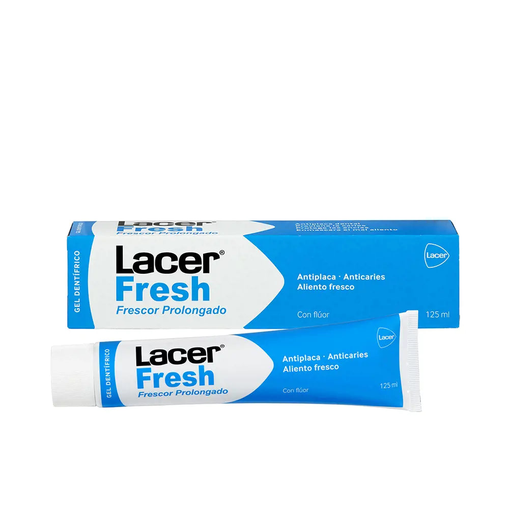 LACER-LACERFRESH creme dental gel 125 ml-DrShampoo - Perfumaria e Cosmética
