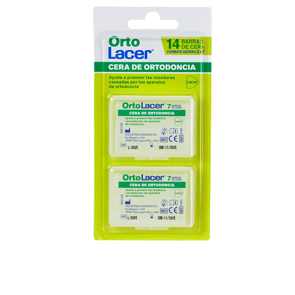 LACER-ORTOLACER ORTHODONTIC WAX set 2 unidades.-DrShampoo - Perfumaria e Cosmética