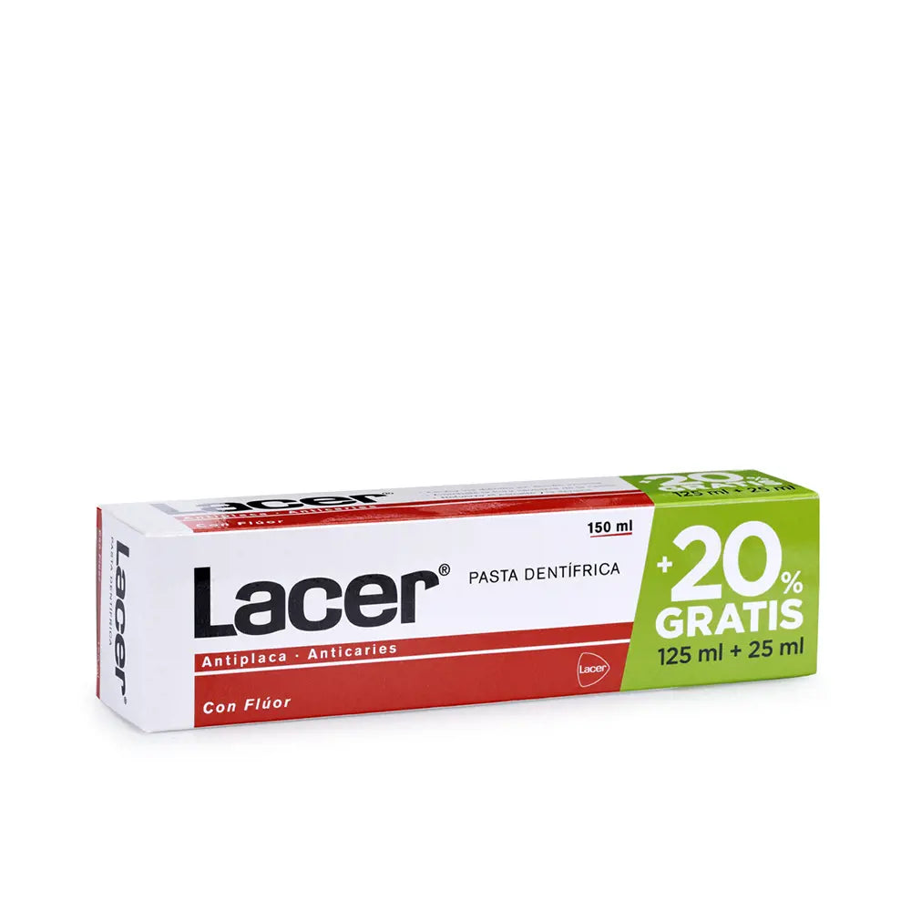 LACER-PASTA DE DENTE promoção 125 ml + 25 ml-DrShampoo - Perfumaria e Cosmética