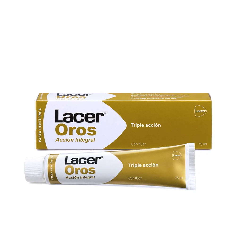 LACER-Pasta de Dente Oros 75ml-DrShampoo - Perfumaria e Cosmética