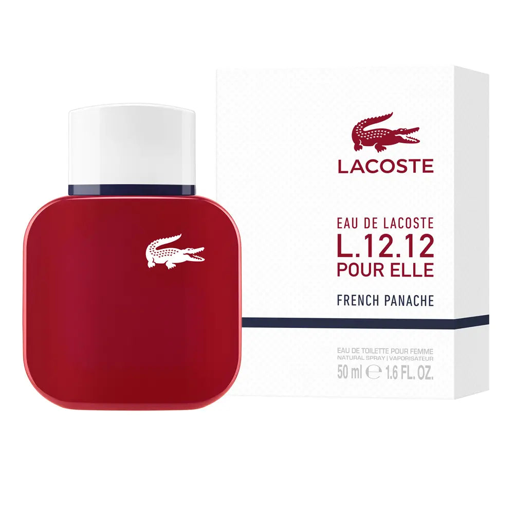 LACOSTE-L12.12. FRENCH PANACHE FOR HER edt spray 50 ml-DrShampoo - Perfumaria e Cosmética