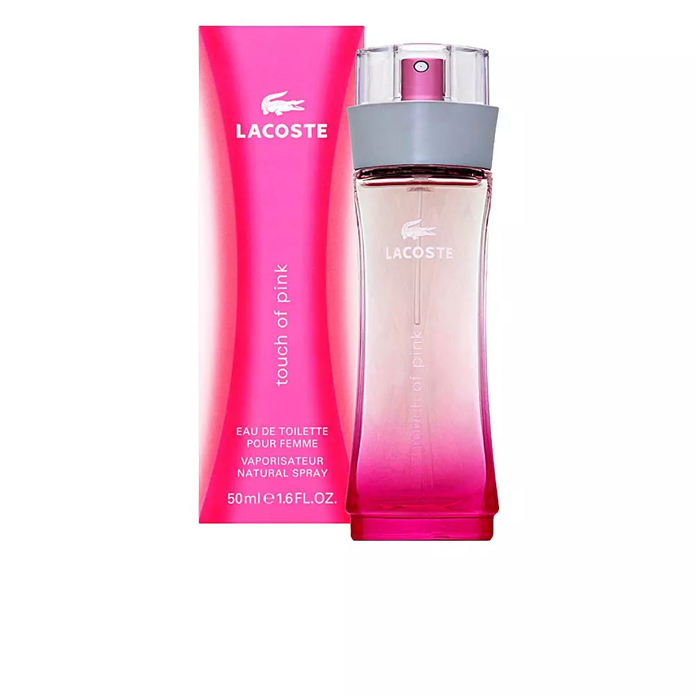 LACOSTE-TOUCH OF PINK POUR FEMME edt spray 50 ml-DrShampoo - Perfumaria e Cosmética