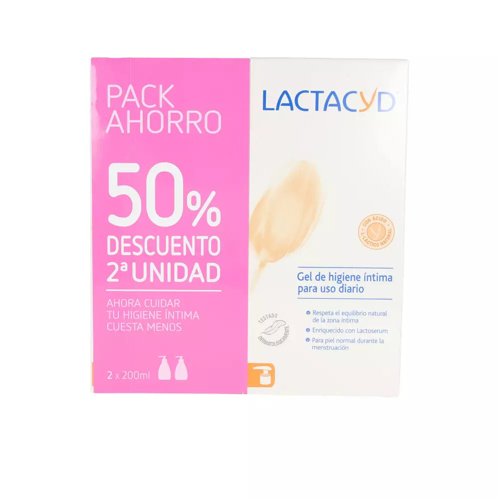 LACTACYD-LACTACYD GEL ÍNTIMO conjunto 2 x 200 ml-DrShampoo - Perfumaria e Cosmética
