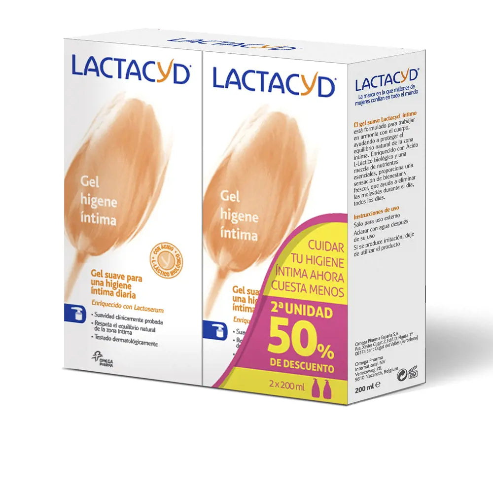 LACTACYD-LACTACYD GEL ÍNTIMO conjunto 2 x 200 ml-DrShampoo - Perfumaria e Cosmética
